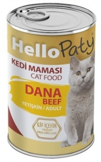Hello Paty Dana Etli Kıyılmış Yetişkin 415 gr Kedi Maması kullananlar yorumlar